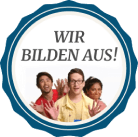 "Wir bilden aus" - Siegel